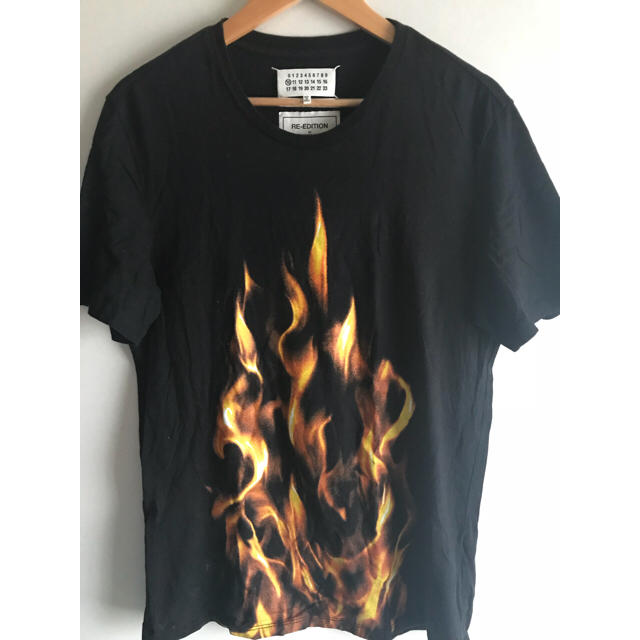 Maison Margiela - Maison Martin Margiela Fire flame Tシャツの通販 by スプー's shop｜マルタンマルジェラならラクマ Martin 日本製格安