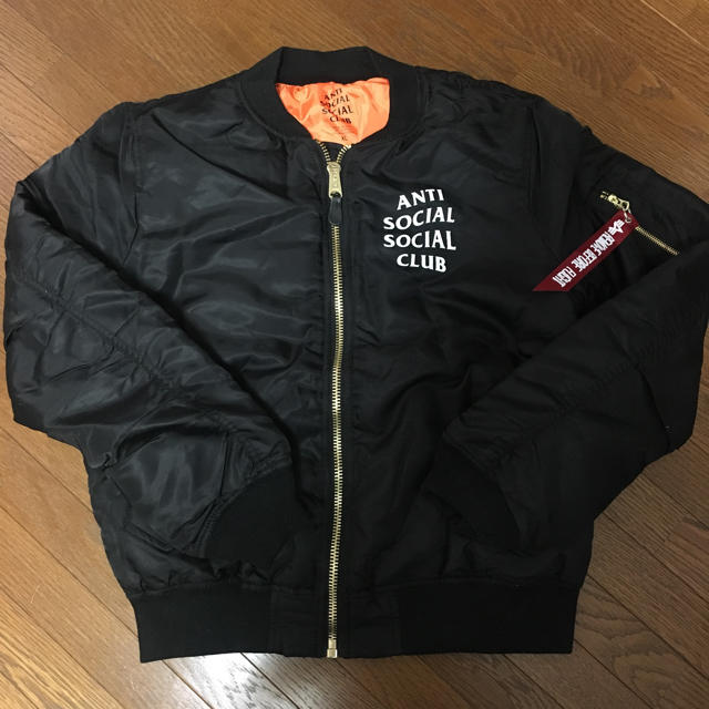 Supreme - ANTI SOCIAL SOCIAL CLUB ma-1 ジャケットの通販 by