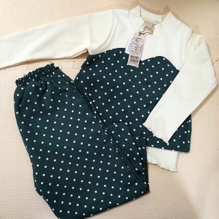 プティマイン(petit main)の専用♡♡110♡プティマイン ドット柄セットアップ(その他)