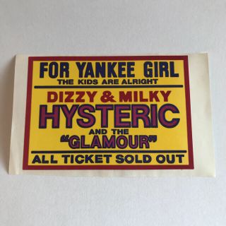 ヒステリックグラマー(HYSTERIC GLAMOUR)のヒステリックグラマー ステッカー 2種類 【おまけ付】(ステッカー)