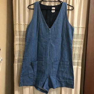 ザラ(ZARA)のミー様専用⭐︎ZARA⭐︎デニムロンパース(オールインワン)