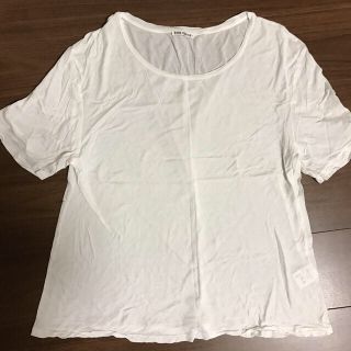 アクネ(ACNE)のacne Tシャツ（ホワイト）(Tシャツ(半袖/袖なし))