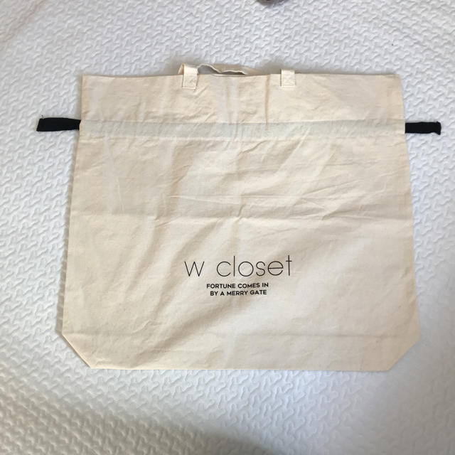 w closet(ダブルクローゼット)のダブルクローゼット 福袋 袋のみ レディースのバッグ(ショップ袋)の商品写真
