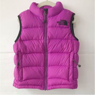 ザノースフェイス(THE NORTH FACE)の☆美品☆　ノースフェイス キッズダウンベスト   サイズ80(ジャケット/上着)