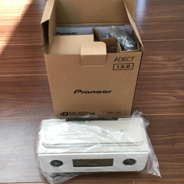 Pioneer(パイオニア)の新品☆パイオニア コードレス電話機 Pioneer スマホ/家電/カメラの生活家電(その他)の商品写真