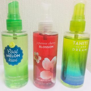 バスアンドボディーワークス(Bath & Body Works)のBath & Body Works ボディミスト 3本セット(香水(女性用))