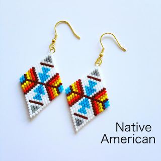 Native American ピアス (イヤリング ネイティブ エスニック )(ピアス)