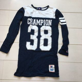 チャンピオン(Champion)のchampion ロングカットソー 140➕アルジーセットアップ(Tシャツ/カットソー)