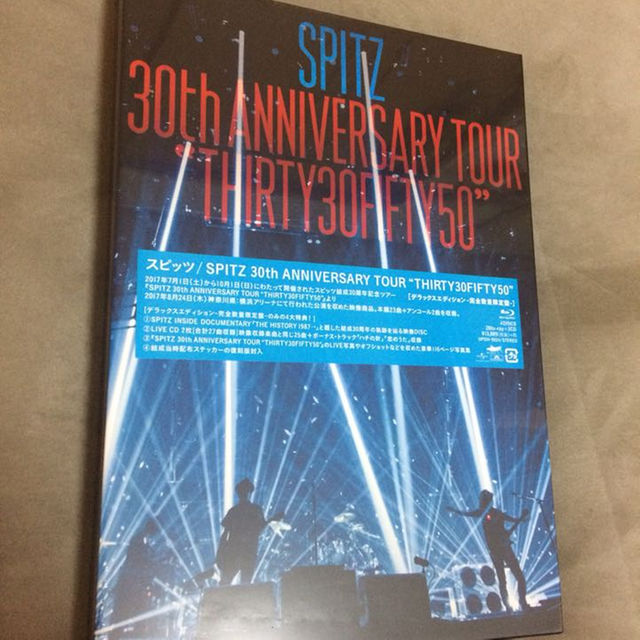 新品 SPITZ 30th ANNIVERSARY TOUR Blu-ray