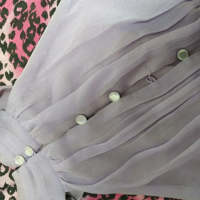 紫　キャバドレス レディースのフォーマル/ドレス(ミニドレス)の商品写真