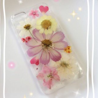 169♡お花いっぱいiPhoneケース⑥(モバイルケース/カバー)