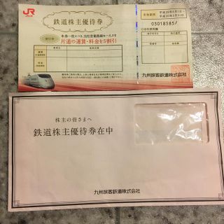 鉄道株主優待券 JR九州  鉄道 株主優待 (その他)