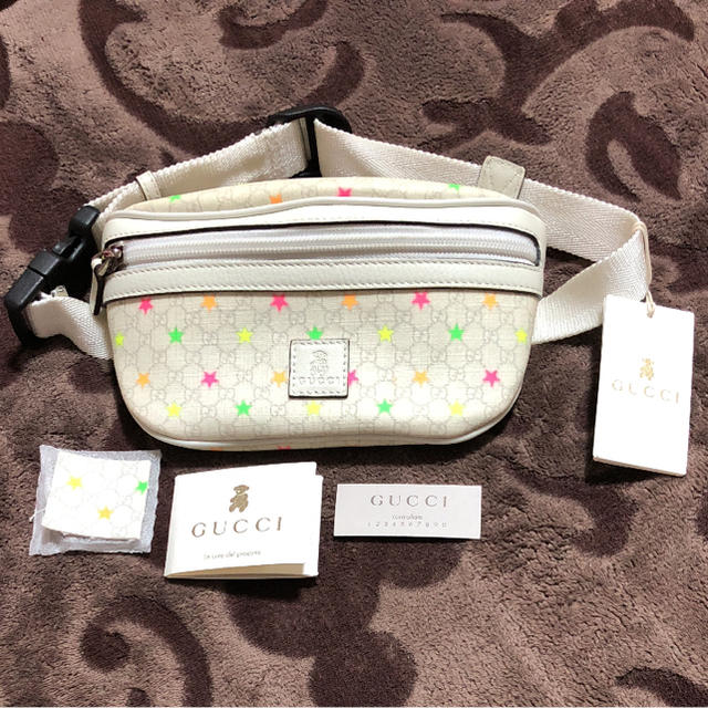 Gucci(グッチ)のGUCCI☆ウエストポーチ 、ベビー キッズ  キッズ/ベビー/マタニティのこども用バッグ(その他)の商品写真