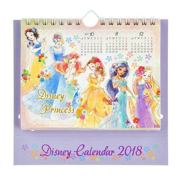 Disney 新品 ディズニープリンセス 卓上カレンダー18 ディズニーストア公式品の通販 By Lulum S Shop ディズニー ならラクマ
