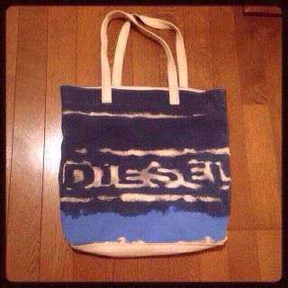 ディーゼル(DIESEL)のDIESEL 麻bag(トートバッグ)