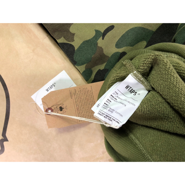 W)taps(ダブルタップス)のBAPE x WTAPS SEAL SWEATSHIRT パーカー メンズのトップス(パーカー)の商品写真