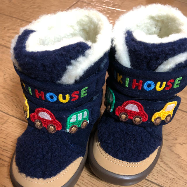 mikihouse(ミキハウス)のミキハウス 13センチ ブーツ キッズ/ベビー/マタニティのベビー靴/シューズ(~14cm)(ブーツ)の商品写真