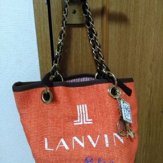 ランバンオンブルー(LANVIN en Bleu)のLANVIN on Bleu チェーンバッグ　再値下げ(ショルダーバッグ)