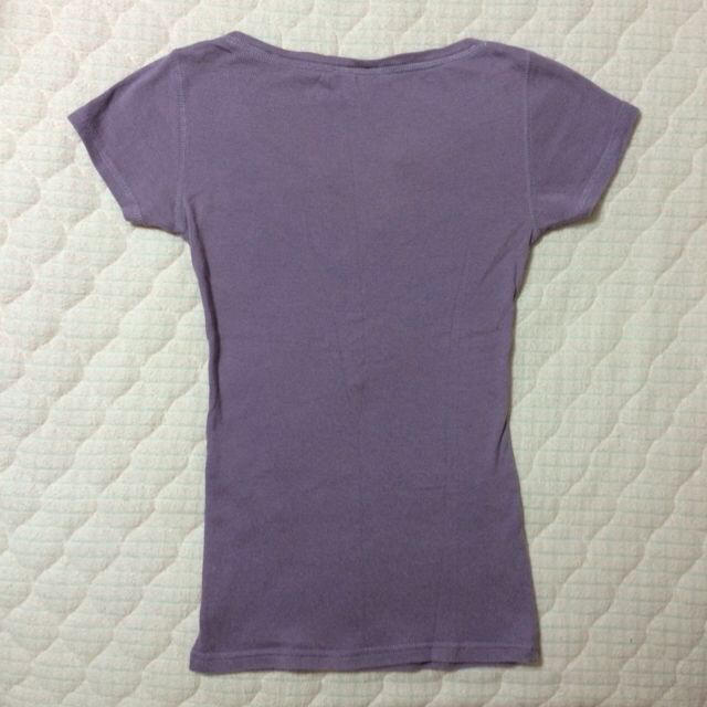 Roxy(ロキシー)のROXY スモーキーパープル リブT レディースのトップス(Tシャツ(半袖/袖なし))の商品写真