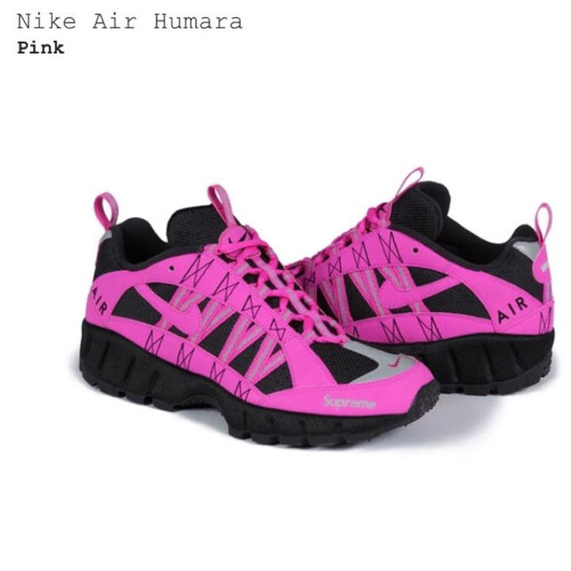 NIKE(ナイキ)のsupreme NIKE Air Humara PINK 28.5 エア フマラ メンズの靴/シューズ(スニーカー)の商品写真