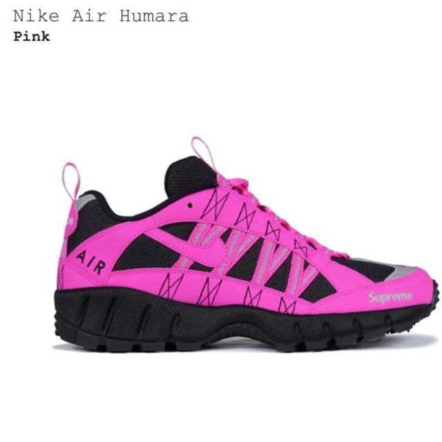 NIKE(ナイキ)のsupreme NIKE Air Humara PINK 28.5 エア フマラ メンズの靴/シューズ(スニーカー)の商品写真