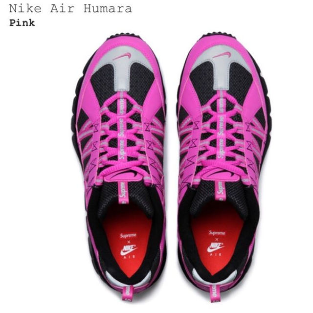 NIKE(ナイキ)のsupreme NIKE Air Humara PINK 28.5 エア フマラ メンズの靴/シューズ(スニーカー)の商品写真