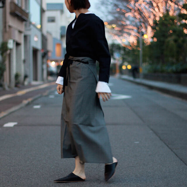 jonnlynx(ジョンリンクス)のfumika uchida apron skirt(値下げしました) レディースのスカート(その他)の商品写真