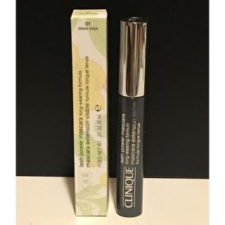 クリニーク(CLINIQUE)のクリニーク  ラッシュパワーマスカラ  現品サイズ6ml 新品(マスカラ)