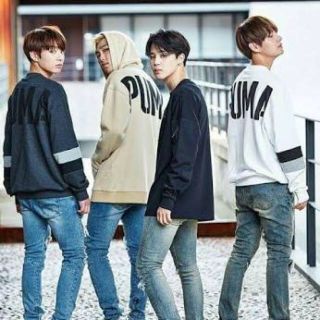 プーマ(PUMA)のpumaトレーナー 防弾少年団bts(スウェット)