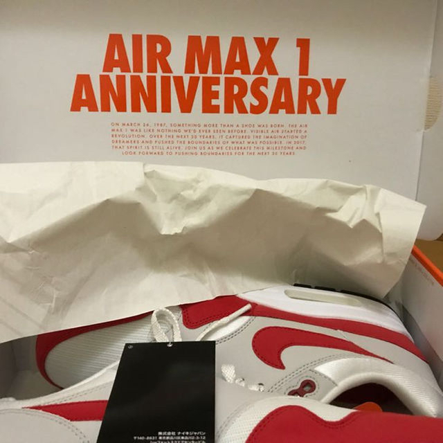 NIKE(ナイキ)のNike air max1 Anniversary メンズの靴/シューズ(スニーカー)の商品写真