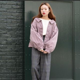 ダブルクローゼット(w closet)の新品タグ付き w closetコーデュロイGジャン (Gジャン/デニムジャケット)