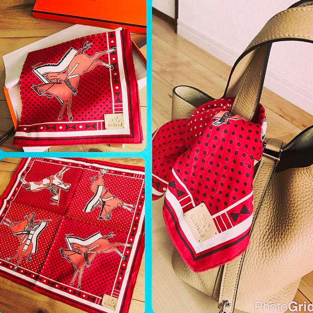 Hermes(エルメス)のエルメス バンダナ レディースのファッション小物(バンダナ/スカーフ)の商品写真