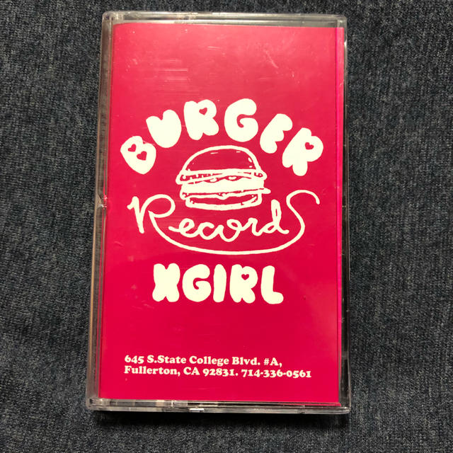 X-girl(エックスガール)のX girl ノベルティグッズ tape エンタメ/ホビーのコレクション(ノベルティグッズ)の商品写真