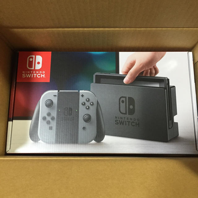 新品 Nintendo switch ニンテンドースイッチ 本体 グレー/グレー家庭用ゲーム機本体