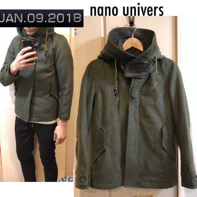 nano・universe(ナノユニバース)の【売約済】他の方は購入しないでください！nano universウールコー メンズのジャケット/アウター(モッズコート)の商品写真