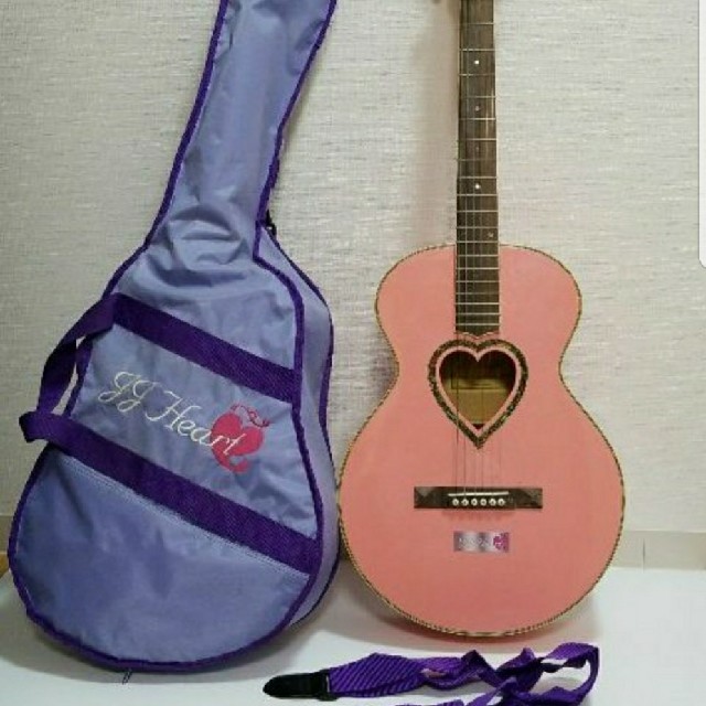 安い買付 JJ 渡辺麻友　女性向け イエロー　アコースティックギター　AKB Heart アコースティックギター