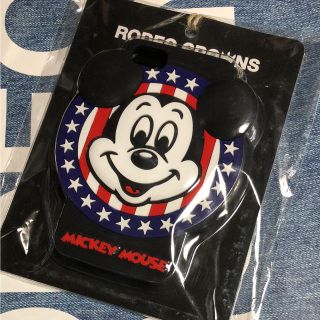 ロデオクラウンズワイドボウル(RODEO CROWNS WIDE BOWL)のmickeyモバイルケース(その他)