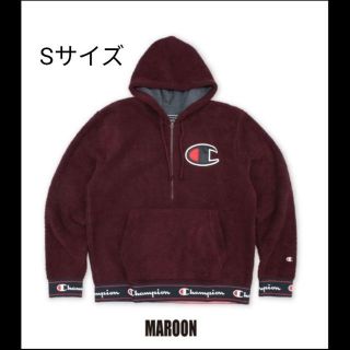 チャンピオン(Champion)のchampion (チャンピオン)　シェルパ　フリース　ハーフジップ　フーディー(スウェット)