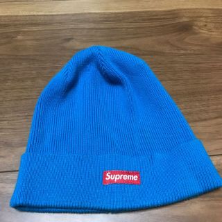 シュプリーム(Supreme)の値引きしました‼️シュプリーム ニットキャップ ブルー(その他)