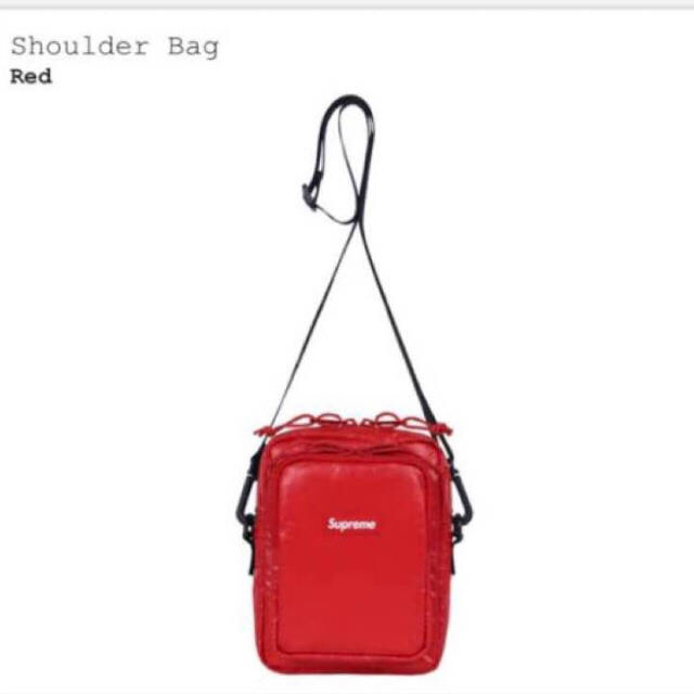 Supreme Shoulder Bag 赤