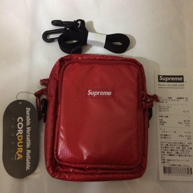 Supreme Shoulder Bag 赤 1