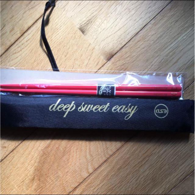 deep sweet easy(ディープスウィートイージー)の新品未使用 deepsweeteasy 箸 インテリア/住まい/日用品のキッチン/食器(カトラリー/箸)の商品写真