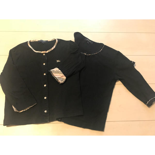 BURBERRY(バーバリー)のバーバリー 120   2枚セット キッズ/ベビー/マタニティのキッズ服女の子用(90cm~)(Tシャツ/カットソー)の商品写真