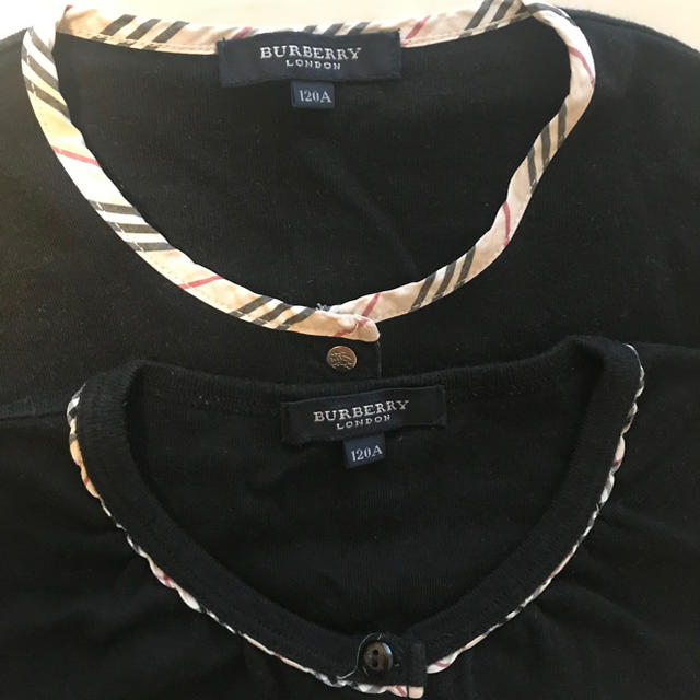 BURBERRY(バーバリー)のバーバリー 120   2枚セット キッズ/ベビー/マタニティのキッズ服女の子用(90cm~)(Tシャツ/カットソー)の商品写真