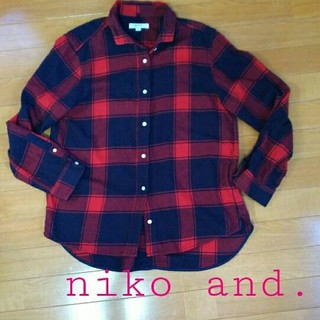 ニコアンド(niko and...)のniko and...チェックシャツ4(シャツ/ブラウス(長袖/七分))