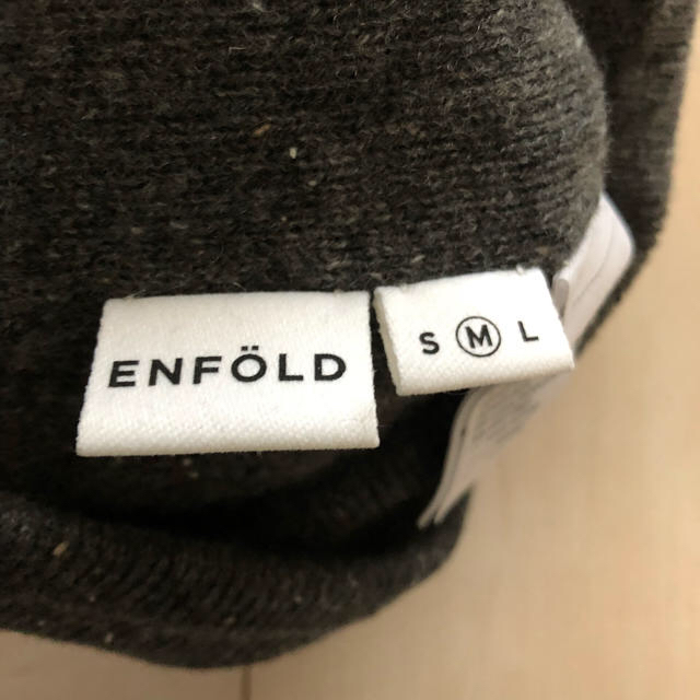 ENFOLD ニット帽の通販 by まりも@購入前にコメントください｜エンフォルドならラクマ - ✳︎定価16200円✳︎ENFOLD 高評価★
