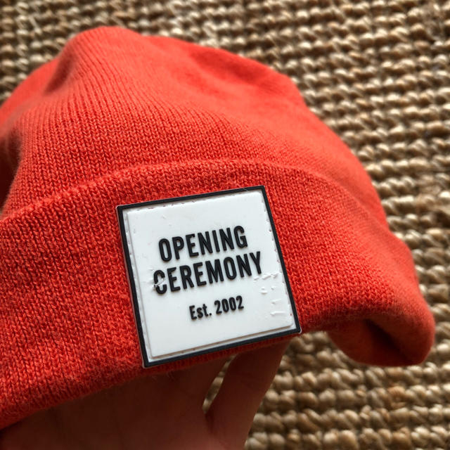 OPENING CEREMONY(オープニングセレモニー)の【値下げ】OPENING CEREMONY×New Eraオープニングセレモニー レディースの帽子(ニット帽/ビーニー)の商品写真