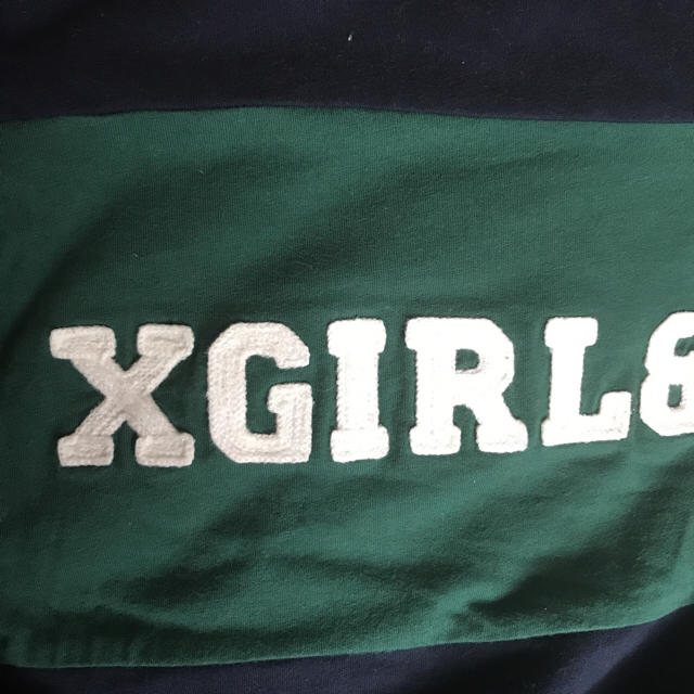 X-girl(エックスガール)のエックスガール チャンピオンコラボ ロンT レディースのトップス(Tシャツ(長袖/七分))の商品写真