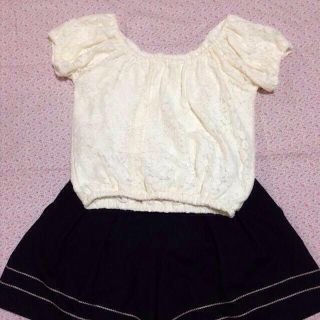 プロポーションボディドレッシング(PROPORTION BODY DRESSING)のプロポ♡レーストップス☆(カットソー(半袖/袖なし))