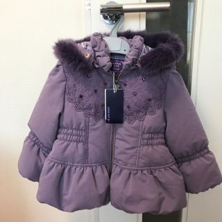 アナスイミニ(ANNA SUI mini)のアナスイ ミニ ダウン 新品 未使用 タグ付き(コート)